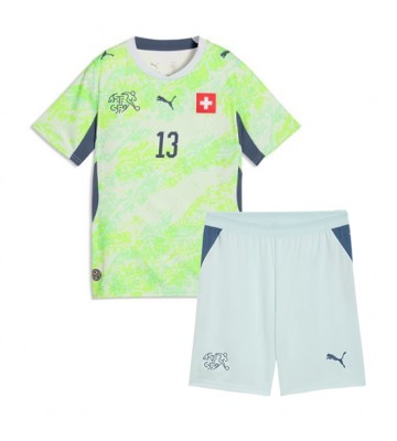 Schweiz Ricardo Rodriguez #13 Udebanetrøje Børn VM 2026 Kortærmet (+ Korte bukser)